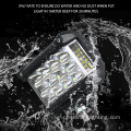 Luz de trabalho off-road LED de 2 vias com luz lateral